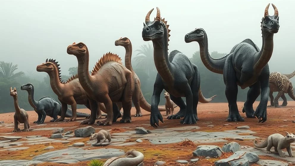 Vilka dinosaurier arter fanns egentligen