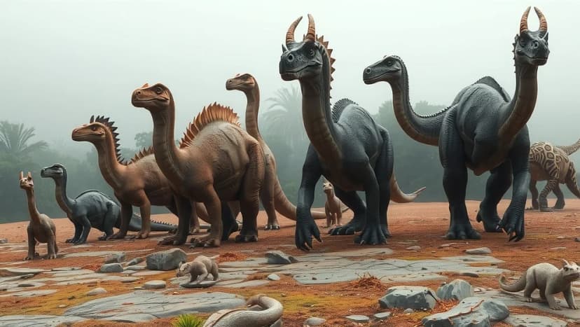 Vilka dinosaurier arter fanns egentligen