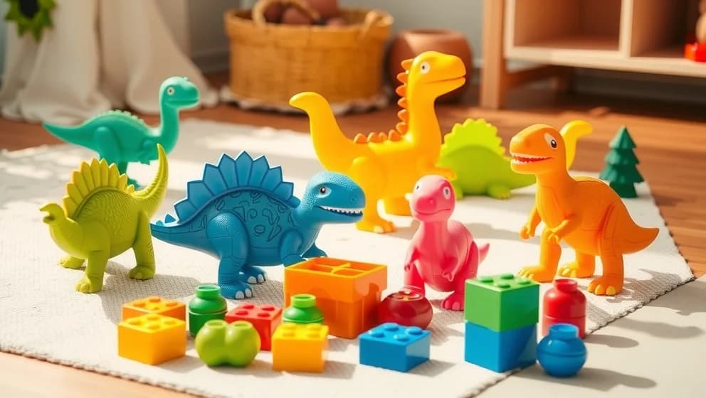 Bästa dinosaurier leksaker för 3 år gamla