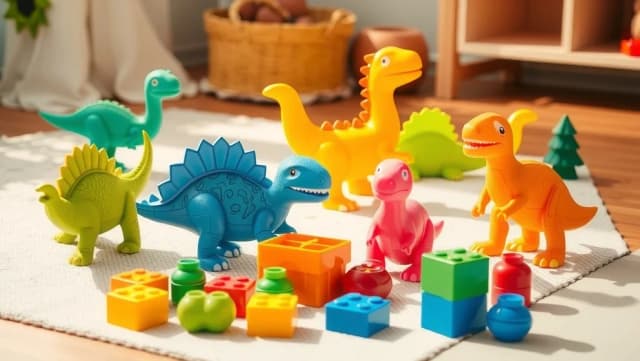 Bästa dinosaurier leksaker för 3 år gamla