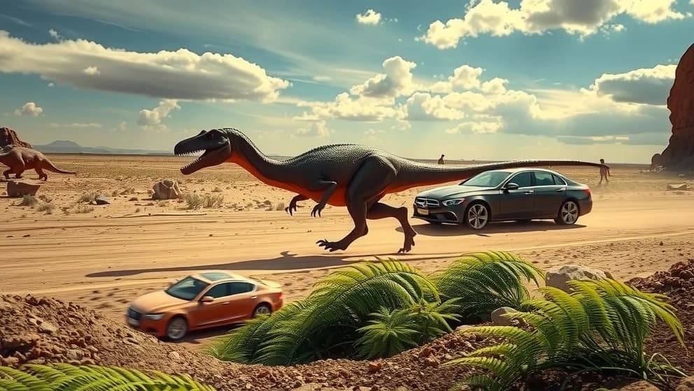 Dinosaurier som kunde simma, flyga och springa snabbt