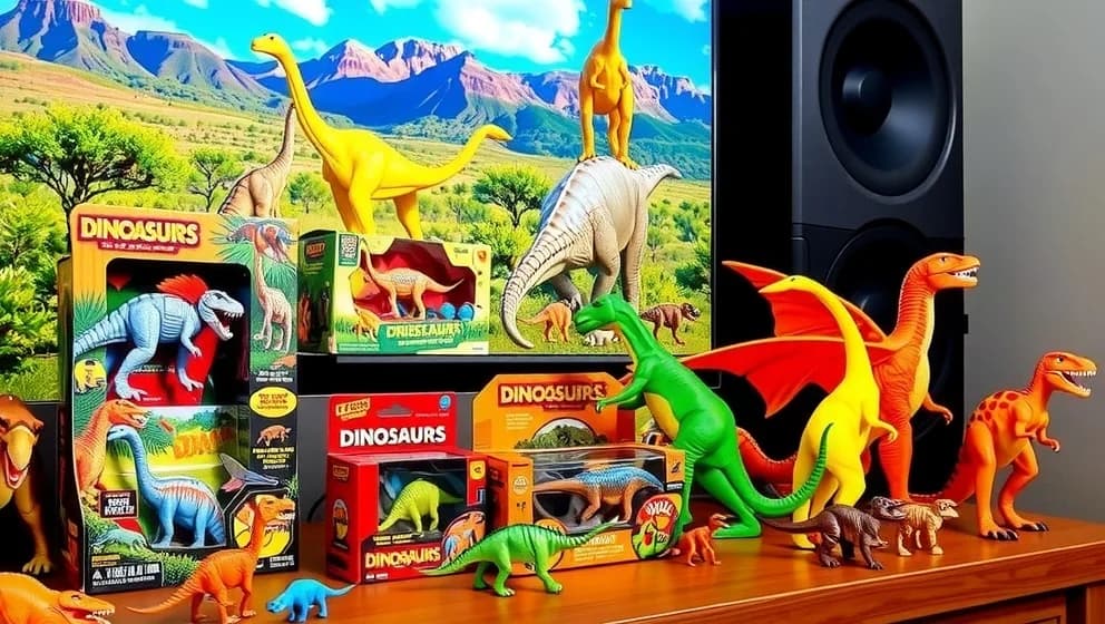 Dinosaurier blev coola igen på Netflix och i leksaksbutiker