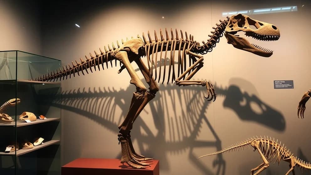 Naturhistoriska riksmuseet dinosaurier från olika tider