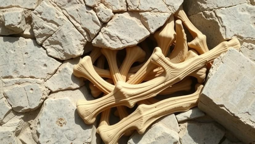 Så fungerar fossilisering när ben blir sten