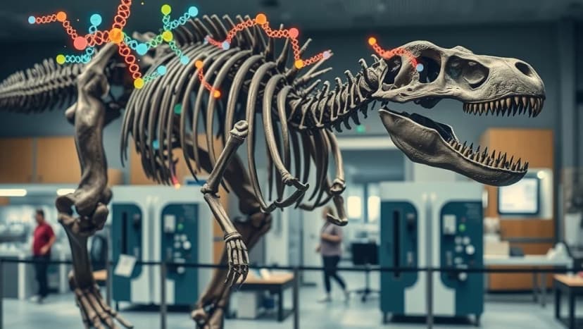 DNA-fynd avslöjar dinosauriernas hemligheter